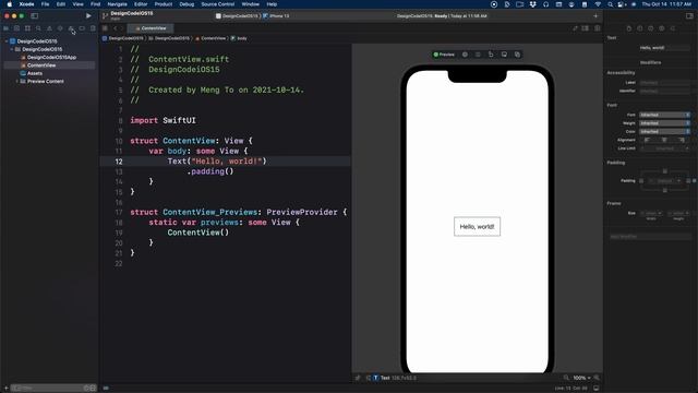 Build a SwiftUI app for iOS 15 смотреть онлайн
