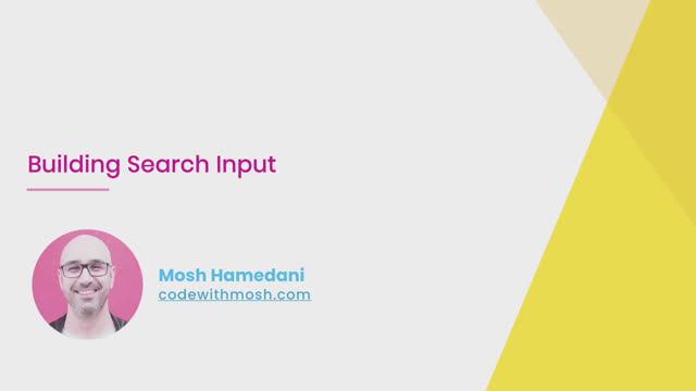 30- Building Search Input смотреть онлайн