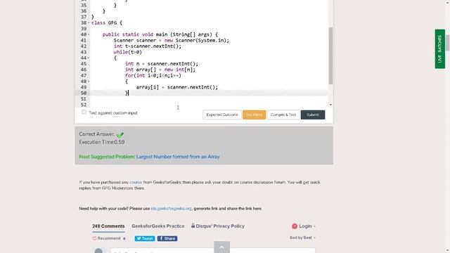 Frequency Sort of array in nlogn complexity смотреть онлайн