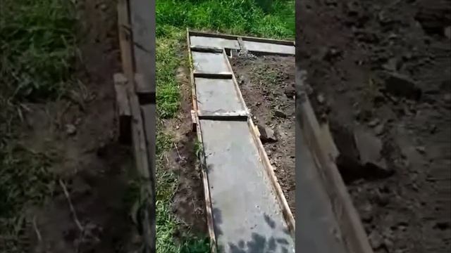 #9 Купили дачу. Строим большой дом? Залили фундамент. Pouring the foundation смотреть онлайн