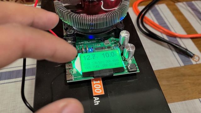 Ampere Time (now LiTime) 12V 100Ah Battery Capacity Test смотреть онлайн