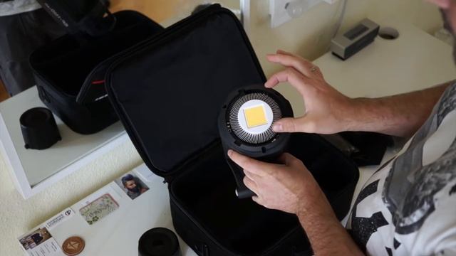 Jinbei EF-150 D LED Dauerlicht mit Akku - Unboxing смотреть онлайн