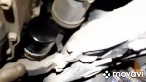 Замена масла в двигателе Toyota Rav 4 Тойота Рав 4