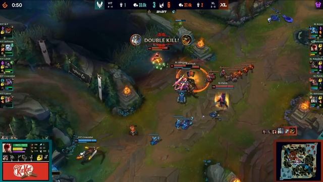 VIT vs XL - Highlights | Week 4 Day 2 S11 LEC Summer 2021 | Vitality vs Excel смотреть онлайн
