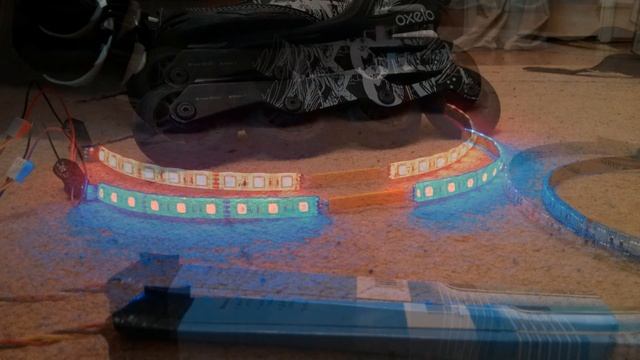 Подсветка роликовых коньков своими руками))) смотреть онлайн