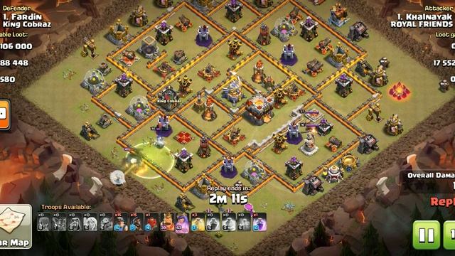 Best th 11 hybrid war attack miner+hogs , timing error 99% ??? смотреть онлайн