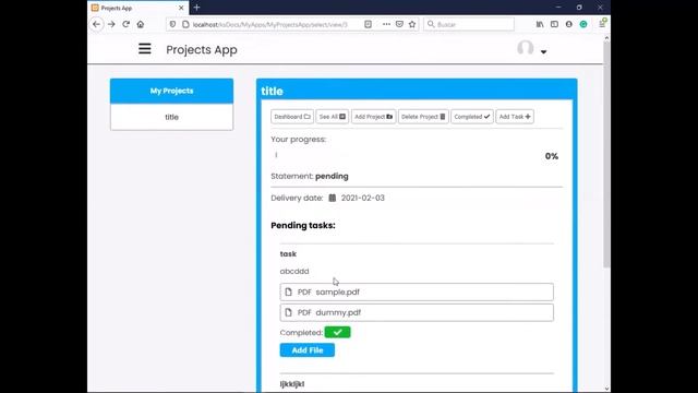 Sistema de gestión de proyectos en PHP y MYSQL, MVC POO. + Download - Descarga. 2020 смотреть онлайн