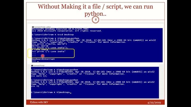 Session :1 - Python Fundamentals смотреть онлайн
