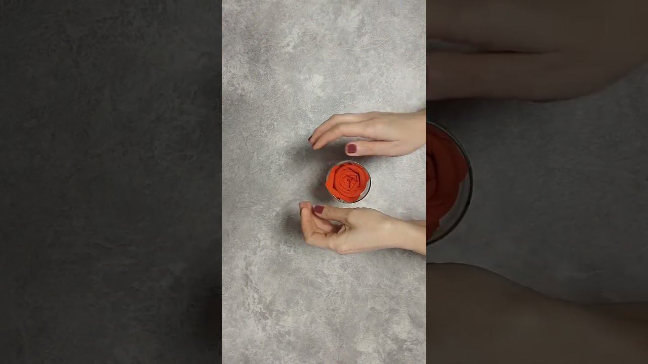 DIY A rose made of fabric #valentinesday #rose #tablesetting смотреть онлайн