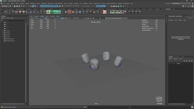 Интерактивное отзеркаливание в MAYA. Instance Mirror смотреть онлайн