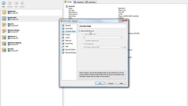 Install BackTrack 4 in VirtualBox смотреть онлайн