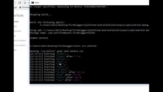 Firebase with Ionic2 Tutorial - 10 - debugging app on phone смотреть онлайн