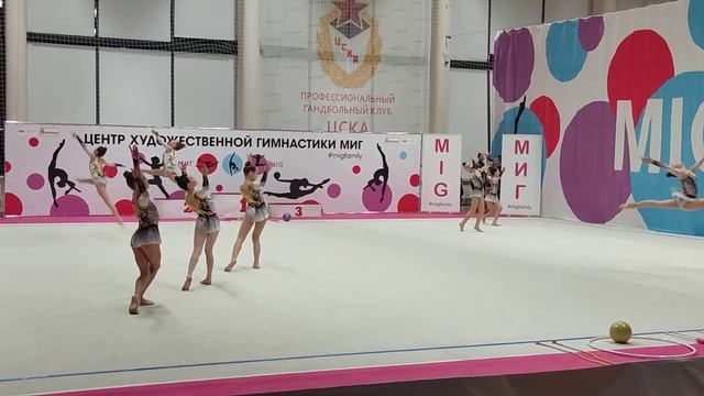 MIG CUP Показательные выступления 1 Художественная гимнастика Красногорск смотреть онлайн