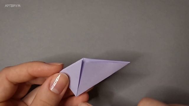 Простой оригами кубик из бумаги без клея • Как сделать куб из четырех модулей • Origami Cube DIY смотреть онлайн