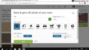 Урок 1 по Roomstyler на русском языке. Интерьер в стиле Лофт.