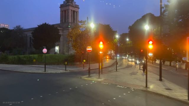 LONDON Bus Ride At DAWN (6:00 AM) ? From Croydon To Central London's Russell Square - Route X68 ?