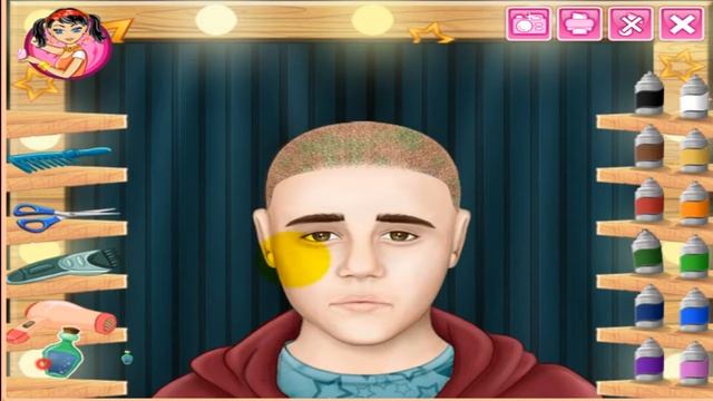 ★ Причёска для Justin Bieber★ #1 смотреть онлайн