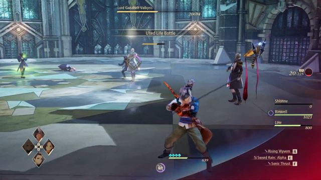 Lord Ganabelt Valkyris - Tales of Arise Boss Fight смотреть онлайн