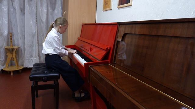 Ильичева Таисия, 11 лет. И. Парфенов "Весенняя мазурка", В. Ходош "Красная Шапочка" смотреть онлайн