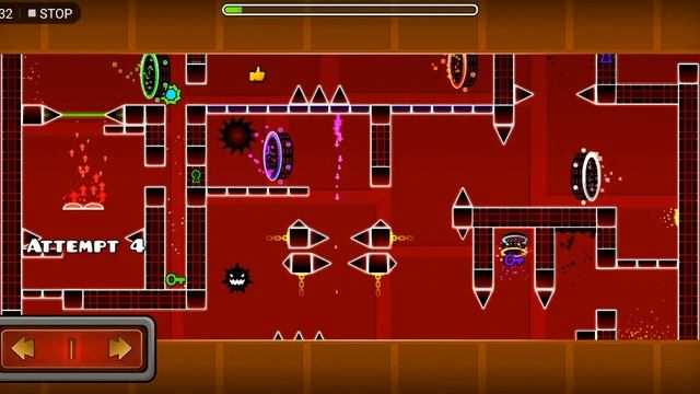 Geometry Dash 2.2 Platformer Mode gameplay! смотреть онлайн
