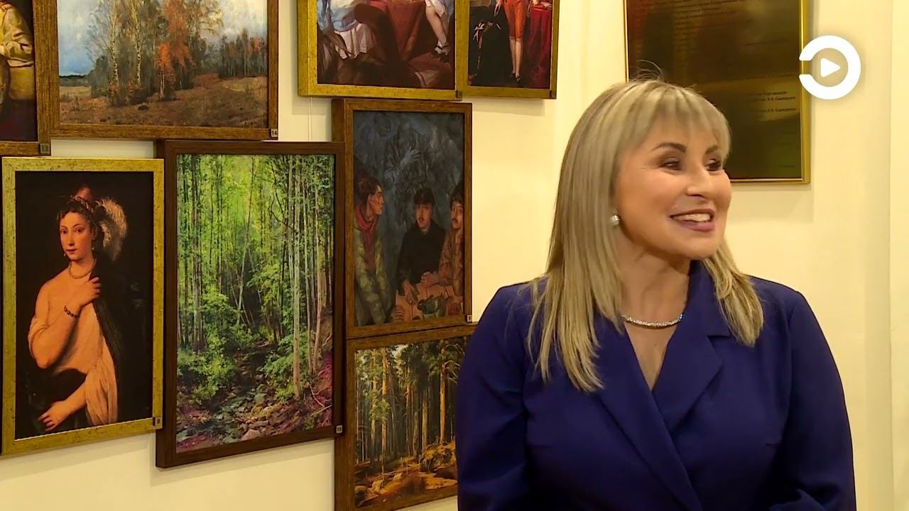 Сегодня уникальный пензенский Музей одной картины открыл свои двери после модернизации смотреть онлайн