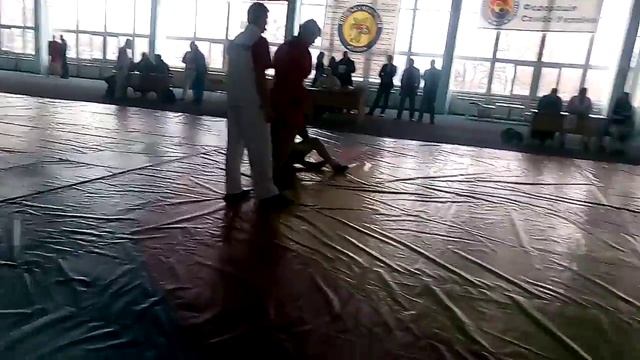 Ошурко Дмитрий - Сич Игор. -82 кг. Чемпионат Киева по самбо среди юниоров. 31 января 2016. смотреть онлайн