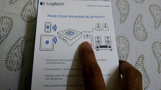 Logitech bluetooth audio adapter Unboxing | review part 1 смотреть онлайн