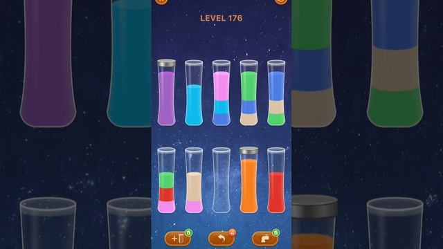 Sort Em All Level 176 Walkthrough Color Sort Game / Water Color Sorting Game How to Solve the Puzzl смотреть онлайн