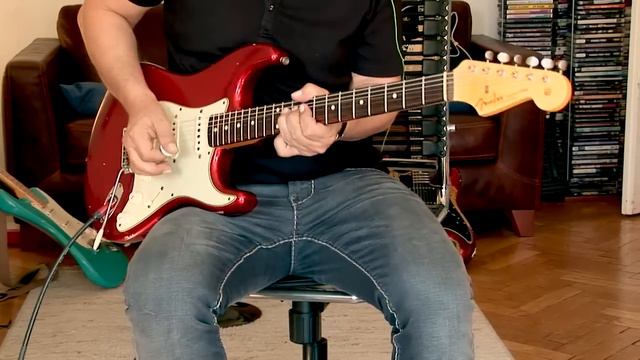 2014 Fender Stratocaster Custom Shop "59 Reissue Relic" LTD Edition, candy apple red, Part3 смотреть онлайн