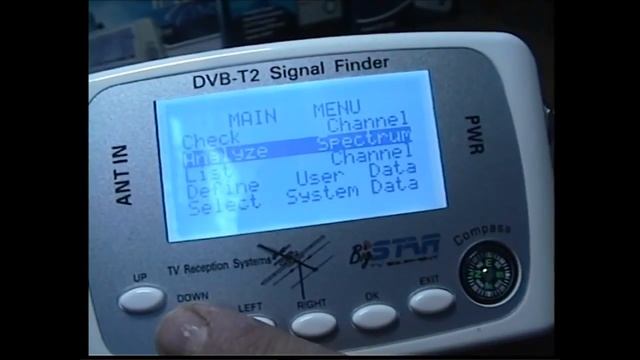 SATFINDER CLONIK SF-500Т2 - прибор для настройки антенн смотреть онлайн