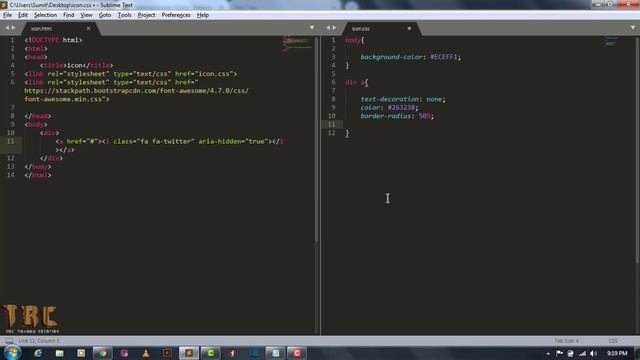 how to create social icons in html part 1 | create social icon | css | html смотреть онлайн