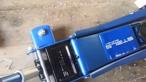 подкатной гидравлический домкрат стелс 3т