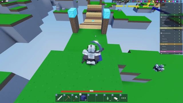 1 vs 100 In ROBLOX Bedwars... смотреть онлайн