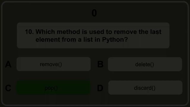 Python MCQs l Top 20 Python Questions and Answers l Javatpoint смотреть онлайн