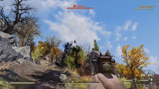 Spooky Mothman. Fallout 76 смотреть онлайн