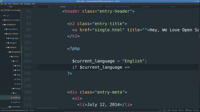 أساسيات تطوير قوالب ووردبريس: كتابة جمل شرطية في PHP смотреть онлайн