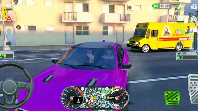 Taxi Sim 2022 Evolution || Mercedes Car Driving Gameplay || City Car Driving смотреть онлайн