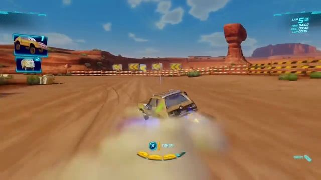 Cars 2 The Video Game | Rod Redline: Undercover - Timberline Sprint | 9 laps смотреть онлайн