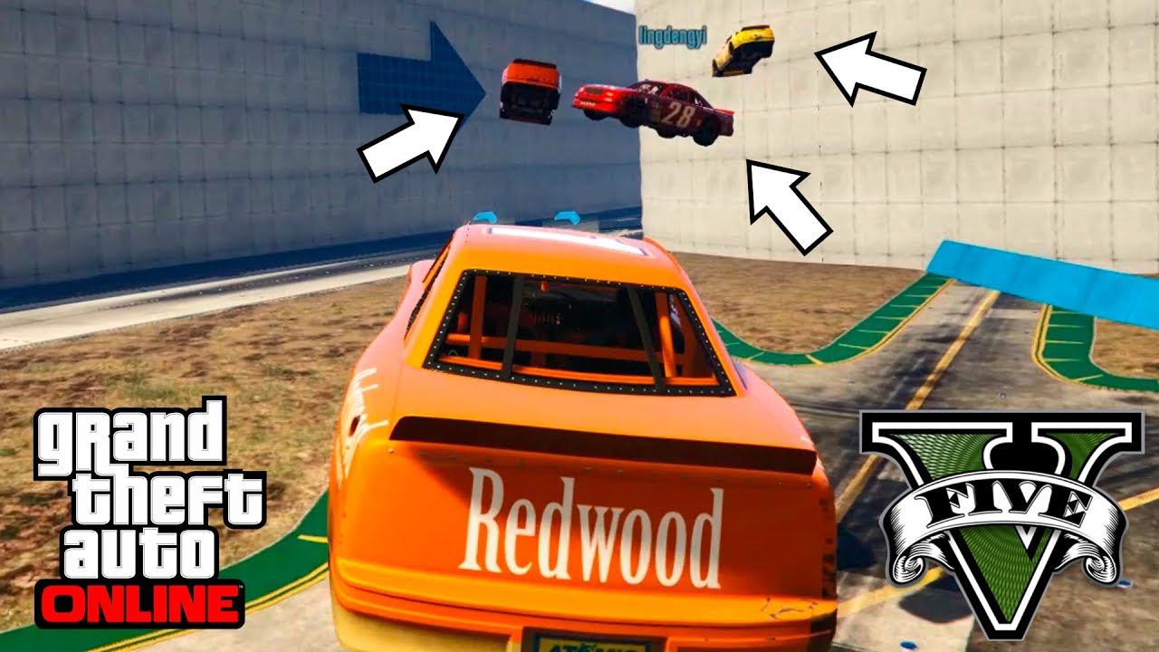 Гонки в GTA 5 ONLINE - Нереальные трассы и крутые тачки! С ПОСЛЕДНЕГО места НА ПЕРВОЕ в ГТА 5! смотреть онлайн