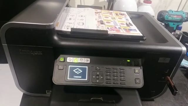 lexmark Prevail PRO 705 в качестве автономного сканера смотреть онлайн