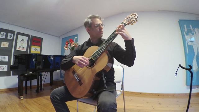 Nikos Skalkottas : Adagietto / Dimitris Mavros guitar смотреть онлайн