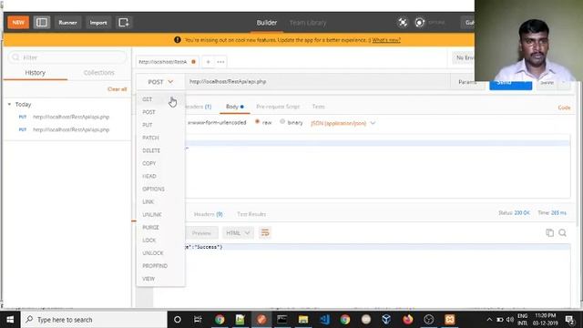 ? PHP - Rest Api Delete | PHP Tutorial | PHP Course In Tamil | API Call | PHP In Postman Calling смотреть онлайн