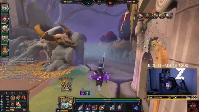 You Can't Be Leaving Rama Open Against Zapman... Rama Gameplay - Smite Masters Ranked смотреть онлайн