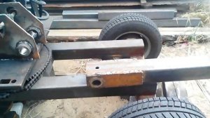 Мини экскаватор. Изготовление стрелы. Эпизод 1.