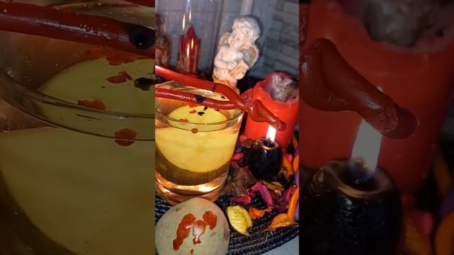 обряд на свечах. #гадание #обрядыналюбовь #обрядыналюбимых #гаданиенасвече
