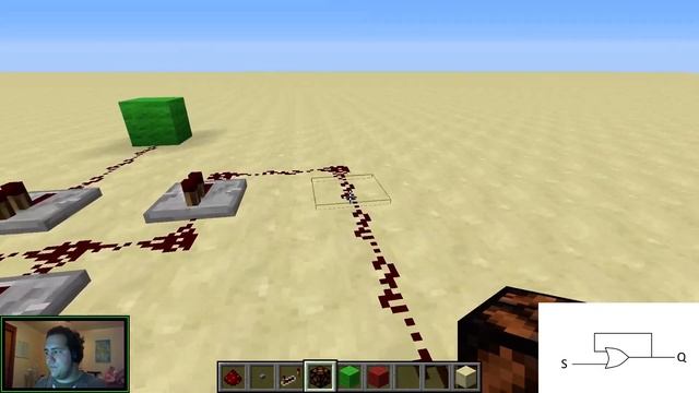 1-Bit Redstone Memory in Minecraft - Tutorial смотреть онлайн
