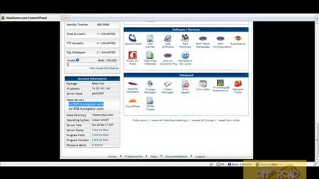 Changing Godaddy Domain Name Servers for Wordpress Blog смотреть онлайн