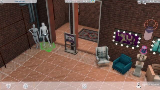 Модный Секонд Хенд и реновация ? Строительство Симс 4 | The Sims 4 [NO CC] смотреть онлайн