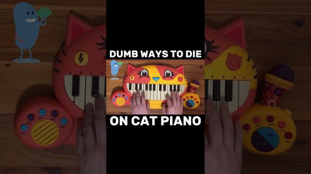 Dumb Ways To Die (Cat Piano Cover) смотреть онлайн