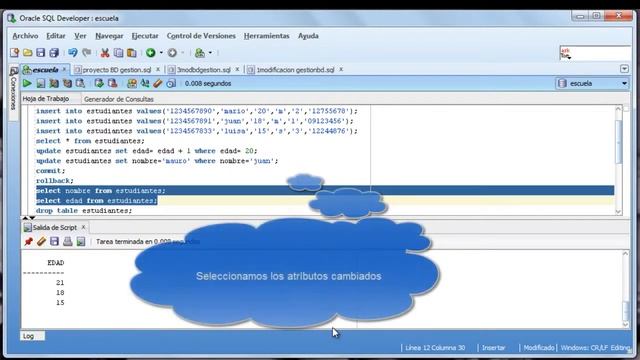 Commit and rollback смотреть онлайн